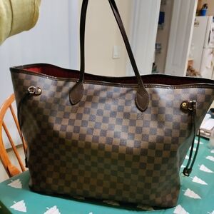 **SOLD****Louis Vuitton Neverfull GM Damier Ebene-pre-loved Authenticated